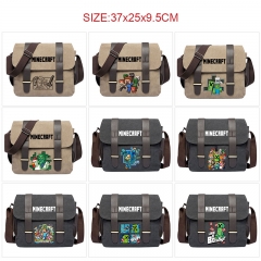 10 Styles Minecraft Cartoon Canvas Anime Shoulder Bag