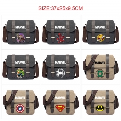 10 Styles Marvel Comics Cartoon Canvas Anime Shoulder Bag