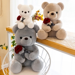 25cm-50cm 3 Styles Teddy Bear Cartoon Anime Plush Doll Toy