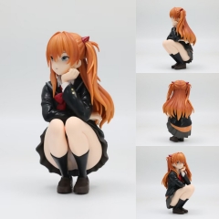 16CM EVA/Neon Genesis Evangelion Asuka Langley Soryu Cartoon Anime PVC Figure