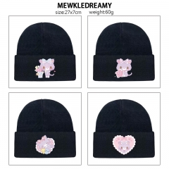 8 Styles Sanrio MEWKLEDREAMY Cartoon Cap Anime Knitted Hat