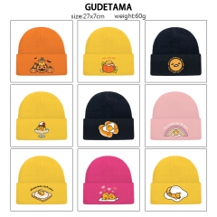 9 Styles Sanrio Gudetama Cartoon Cap Anime Knitted Hat