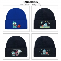 7 Styles Sanrio HANGYODON Cartoon Cap Anime Knitted Hat