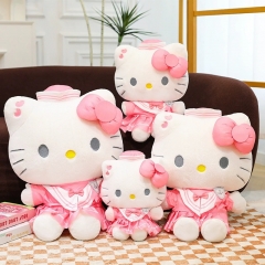可爱水手服HelloKitty毛绒玩具哈喽kt猫玩偶