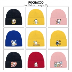 10 Styles Sanrio Pochacco Cartoon Cap Anime Knitted Hat