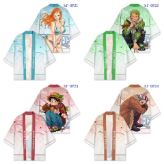 5 Styles One Piece Cartoon Anime Kimono Haori Cloak