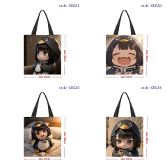 33*38cm 7 Styles Goo Goo Gaga Cartoon Shopping Bag Canvas Anime Handbag
