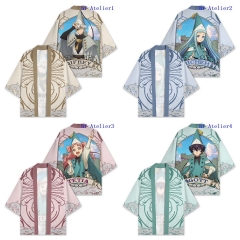 5 Styles Witch Hat Atelier Cartoon Anime Kimono Haori Cloak