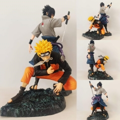Naruto Uchiha Sasuke Cartoon Anime PVC Figure Doll Toys