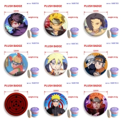 火影NARUTO（NARUTO） 防锈加高加厚毛绒胸章58mm