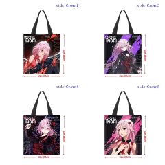 罪恶王冠Guilty Crown（Crown） 黑色手提袋33x38