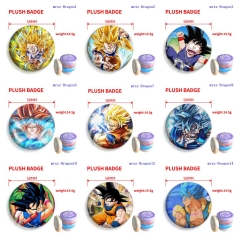 七龙珠DRAGON BALL(Dragon) 防锈加高加厚毛绒胸章58mm