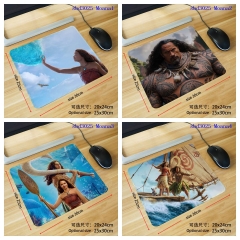 海洋奇缘：启航 Moana 鼠标垫30X25x0.3CMs锁边 and 24X20X0.2CM 不锁边