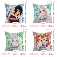 未闻花名Anohana（Anohana）方抱枕系列45*45cm