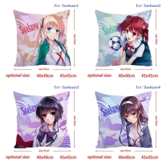 路人女主的养成方法Saekano How To Raise A Boring Girlfriend（Saekano) 方抱枕系列45*45cm