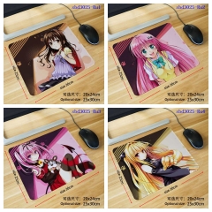出包王女To LOVE-Ru（Ru） 鼠标垫30X25x0.3CMs锁边 and 24X20X0.2CM 不锁边