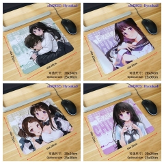 冰菓Hyouka（Hyouka） 鼠标垫30X25x0.3CMs锁边 and 24X20X0.2CM 不锁边
