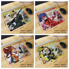 奇迹少女Miraculous Ladybug（Ladybug） 鼠标垫30X25x0.3CMs锁边 and 24X20X0.2CM 不锁边