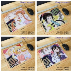 伪恋Nisekoi 鼠标垫30X25x0.3CMs锁边 and 24X20X0.2CM 不锁边