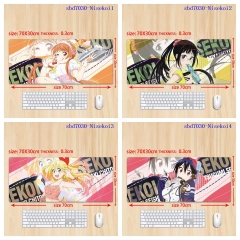 伪恋Nisekoi  鼠标垫70x30/80x30/90x40x0.3 锁边