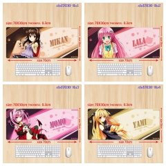 出包王女To LOVE-Ru（Ru）  鼠标垫70x30/80x30/90x40x0.3 锁边