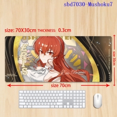 无职转生～到了异世界就拿出真本事～Mushoku Tensei（Mushoku）  鼠标垫70x30/80x30/90x40x0.3 锁边