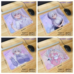 弱弱老师Yowayowa Sensei（yowa） 鼠标垫30X25x0.3CMs锁边 and 24X20X0.2CM 不锁边