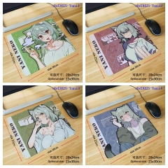 尼古喵喵Yani Neko (Yani) 鼠标垫30X25x0.3CMs锁边 and 24X20X0.2CM 不锁边