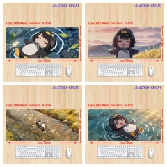 咕咕嘎嘎小企鹅Goo Goo Gaga（GUGA)  鼠标垫70x30/80x30/90x40x0.3 锁边