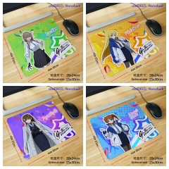 魔法少女奈叶 EXCEEDS Gun Blaze Vengeance（Nanoha） 鼠标垫30X25x0.3CMs锁边 and 24X20X0.2CM 不锁边