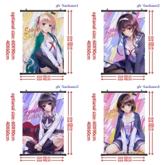 路人女主的养成方法Saekano How To Raise A Boring Girlfriend（Saekano) 挂画60x90/ 40X60CM