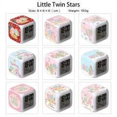 双星仙子 动漫方形闹钟