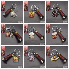 20 Styles One Piece Cartoon Anime Keychain
