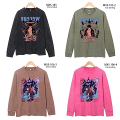 10 Styles Solo Leveling Cartoon Anime Long Sleeve T shirt