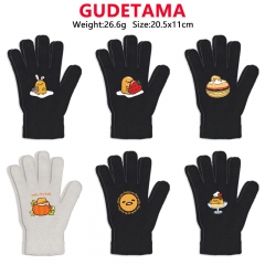9 Styles Sanrio Gudetama Cartoon Anime Warm Winter Gloves