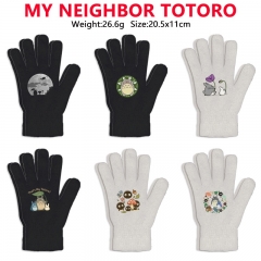 10 Styles My Neighbor Totoro Cartoon Anime Warm Winter Gloves