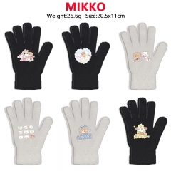 10 Styles Mikko Cartoon Anime Warm Winter Gloves
