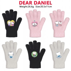 7 Styles Sanrio DEAR DANIEL Cartoon Anime Warm Winter Gloves