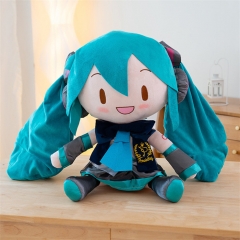 初音毛绒玩偶--经典款有蝴蝶结