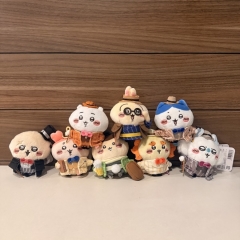 10CM 乌萨奇绅士小八吉伊栗子飞鼠毛绒公仔挂件