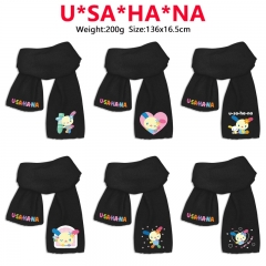 9 Styles Sanrio U*SA*HA*NA Cartoon Anime Scarf