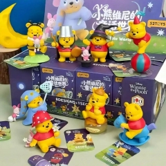（Officially Licensed ）8PCS/SET Winnie the Pooh Cartoon Surprise Blind Box Anime PVC Figure