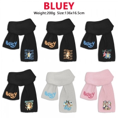 10 Styles Bluey Cartoon Anime Scarf