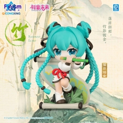 （Officially Licensed ）4PCS/SET Hatsune Miku Cartoon Surprise Blind Box Anime PVC Figure