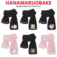 9 Styles Hanamaruobake Cartoon Anime Scarf