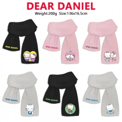 7 Styles Sanrio DEAR DANIEL Cartoon Anime Scarf
