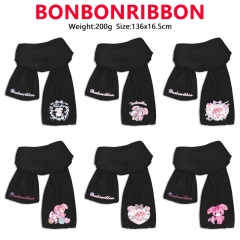 9 Styles Sanrio BONBONRIBBON Cartoon Anime Scarf