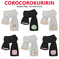 9 Styles Sanrio COROCOROKURIRIN Cartoon Anime Scarf
