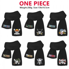 10 Styles One Piece Cartoon Anime Scarf