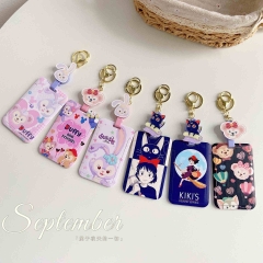 星黛露达菲熊熊学生饭卡公交卡门禁卡套地铁八达通防丢卡书包挂件